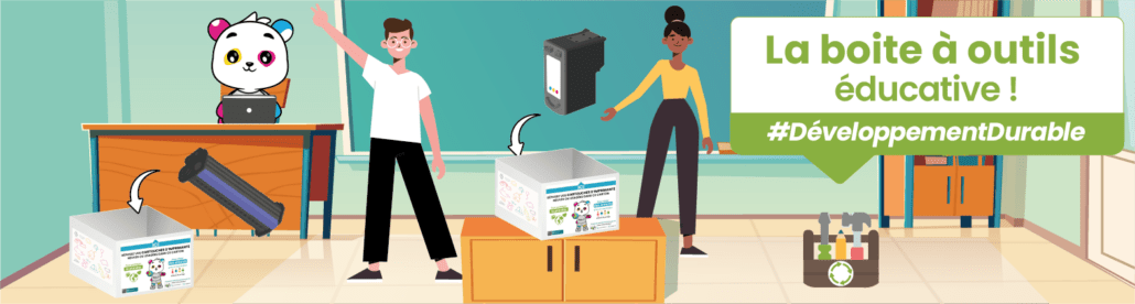 Visuel bandeau Boite à outils Outils pédagogiques La boite à outils