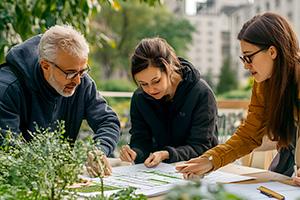 Salariés administration cherchent projet environnement