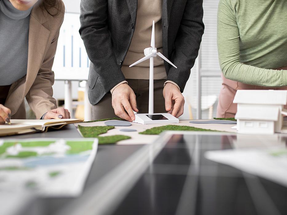 Agent administrations qui mettent en place des projets environnementaux